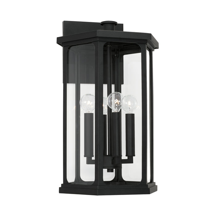 Capital Lighting - 946641BK - Four Light Outdoor Wall Lantern - Walton - Black