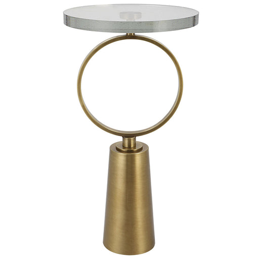 Uttermost - 25178 - Accent Table - Ringlet - Antique Brass