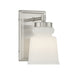 Meridian - M90073BN - One Light Wall Sconce - Brushed Nickel