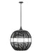 Hinkley - 19675BK - One Light Hanging Lantern - Maddox - Black