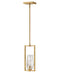Hinkley - 38257HB - One Light Pendant - Ana - Heritage Brass