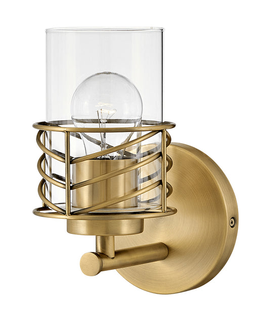 Hinkley - 50260LCB - One Light Vanity - Della - Lacquered Brass