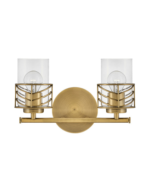 Hinkley - 50262LCB - Two Light Vanity - Della - Lacquered Brass
