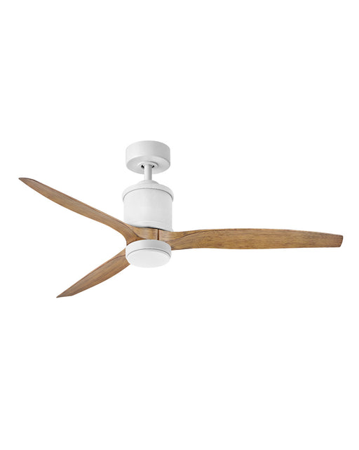 Hinkley - 900760FWK-LWD - 60``Ceiling Fan - Hover - Matte White With Koa Blades