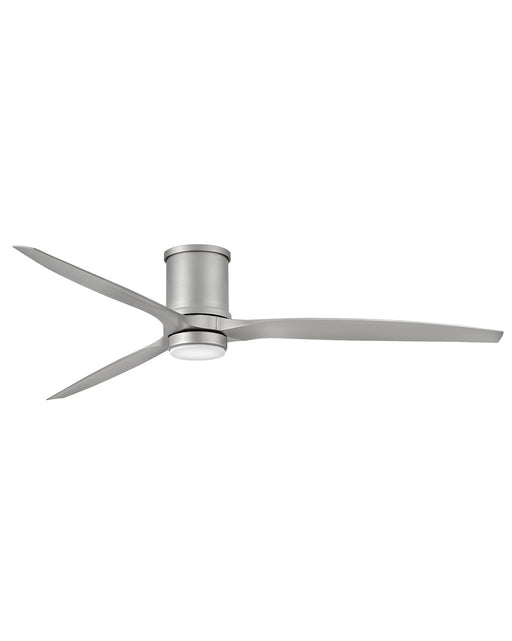 Hinkley - 900872FBN-LWD - 72``Ceiling Fan - Hover Flush - Brushed Nickel