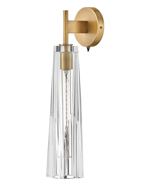 Fredrick Ramond - FR31100HBR-CL - LED Wall Sconce - Cosette - Heritage Brass with Clear glass