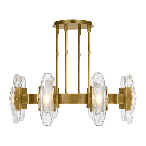 Tech Lighting - 700WYT8BR-LED927 - LED Chandelier - Wythe - Plated Brass