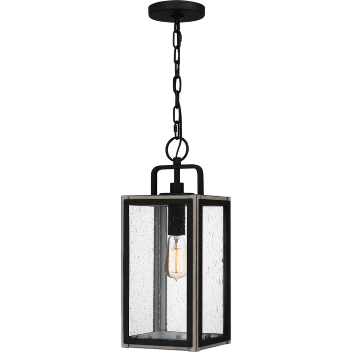 Quoizel - BRAM1907MBK - One Light Outdoor Hanging Lantern - Bramshaw - Matte Black