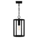Quoizel - HAZ1909EK - One Light Outdoor Hanging Lantern - Hazel - Earth Black