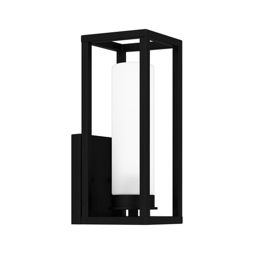 Quoizel - NEV8406MBK - One Light Outdoor Lantern - Neville - Matte Black