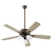 Quorum - 4525-386 - 52``Ceiling Fan - Ovation - Oiled Bronze