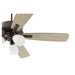 Quorum - 4525-386 - 52``Ceiling Fan - Ovation - Oiled Bronze