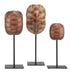 Currey and Company - 1200-0433 - Shells Set of 3 - Dark Brown/Antique Brown/Black