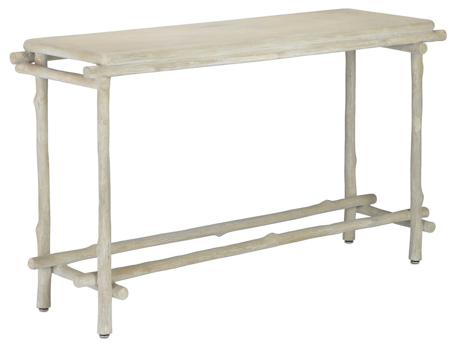 Currey and Company - 2000-0026 - Console Table - Portland/Faux Bois