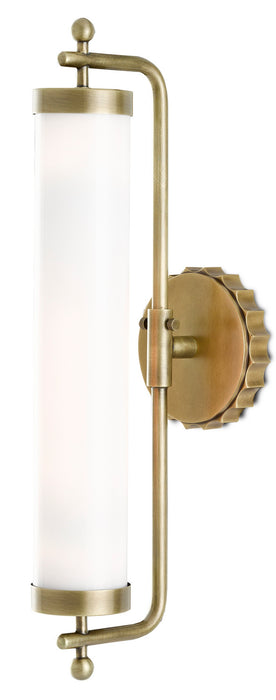 Currey and Company - 5000-0141 - One Light Wall Sconce - Barry Goralnick - Antique Brass