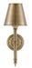 Currey and Company - 5000-0174 - One Light Wall Sconce - Bunny Williams - Light Moroccan Antique Brass