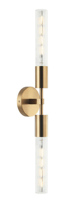 Matteo Lighting - S04002AG - Wall Sconce - Lumière - Aged Gold Brass