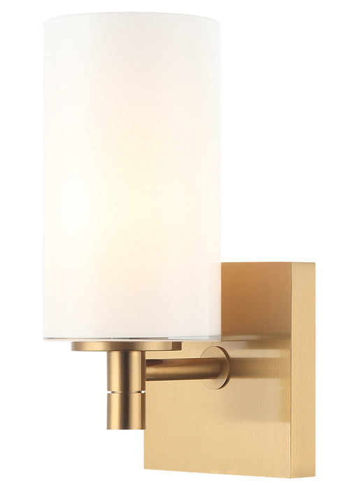 Matteo Lighting - S04901AGOP - Wall Sconce - Candela - Aged Gold Brass
