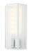Matteo Lighting - W64502WH - Wall Sconce - Creed - White
