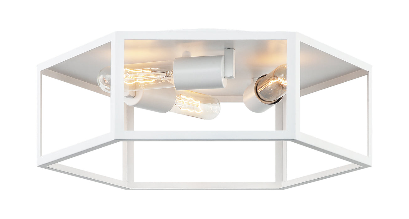 Matteo Lighting - X64503WH - Ceiling Mount - Creed - White