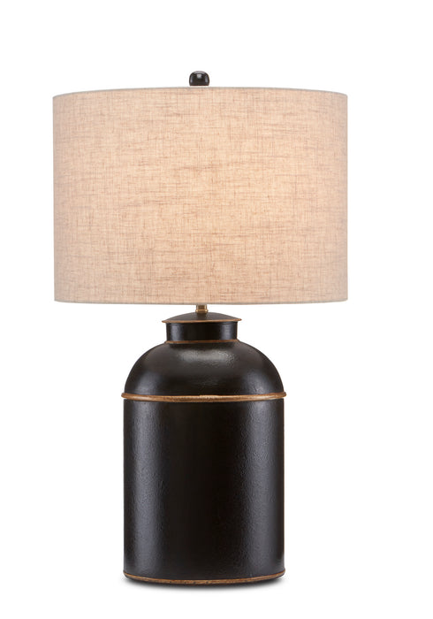 Currey and Company - 6000-0703 - One Light Table Lamp - Black/Gold