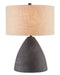 Currey and Company - 6000-0711 - One Light Table Lamp - Antique Black