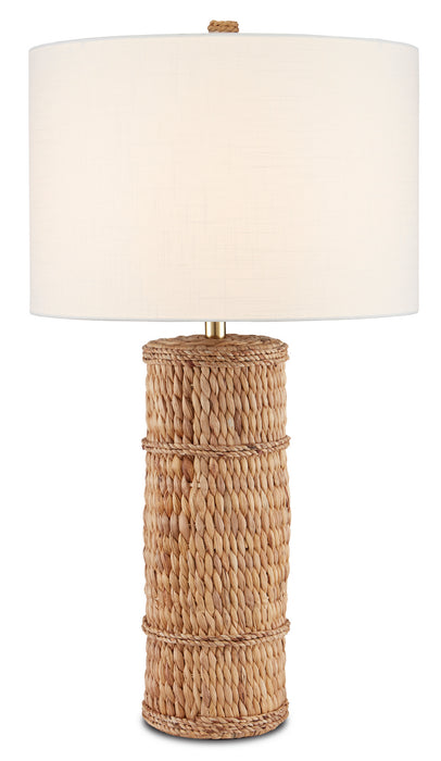 Currey and Company - 6000-0753 - One Light Table Lamp - Natural Water Hyacinth