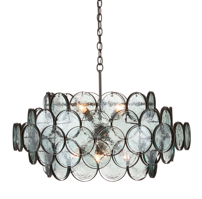 Currey and Company - 9000-0880 - Eight Light Chandelier - Bronze