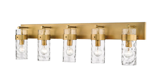 Z-Lite - 3035-5V-RB - Five Light Vanity - Fontaine - Rubbed Brass