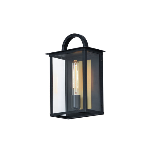 Maxim - 30752CLBK - One Light Outdoor Wall Sconce - Manchester - Black