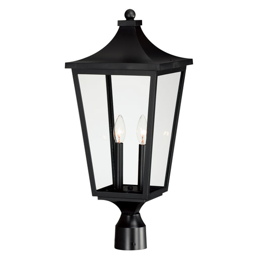 Maxim - 40230CLBK - Two Light Outdoor Post Lantern - Sutton Place Vivex - Black