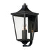Maxim - 40235CLBK - Two Light Outdoor Wall Sconce - Sutton Place Vivex - Black