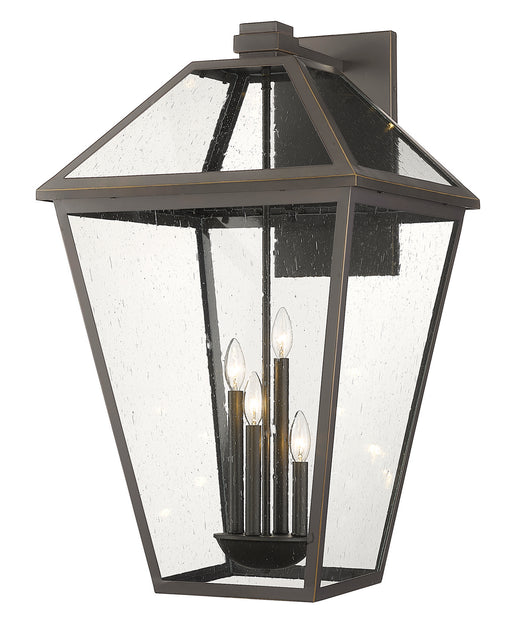 Z-Lite - 579XLX-ORB - Four Light Outdoor Wall Sconce - Talbot - Oil Rubbed Bronze