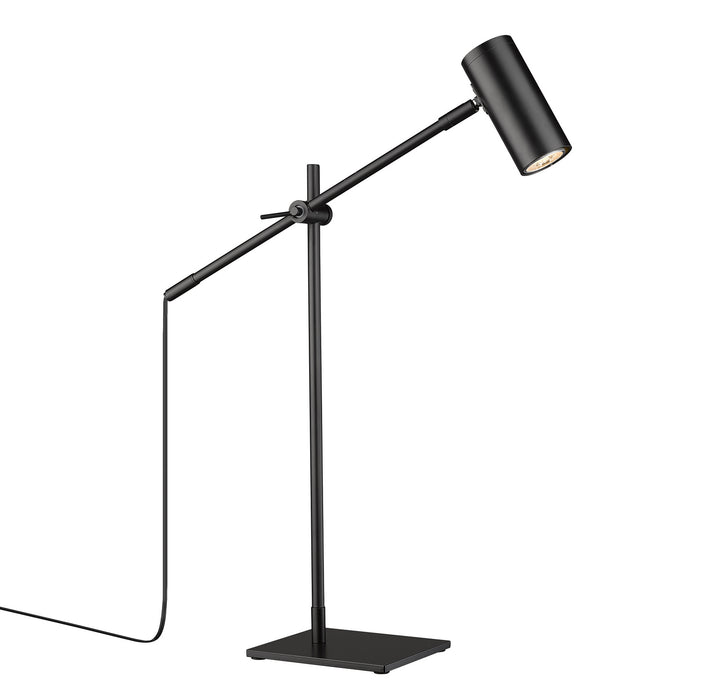Z-Lite - 814TL-MB - One Light Table Lamp - Calumet - Matte Black