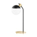 Mitzi - HL573201-AGB/SBK - LED Table Lamp - Miranda - Aged Brass/Soft Black