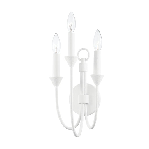Troy Lighting - B1003-GSW - Three Light Wall Sconce - Cate - Gesso White