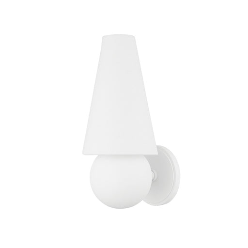 Troy Lighting - B5671-TWH - One Light Wall Sconce - Cassius - Texture White