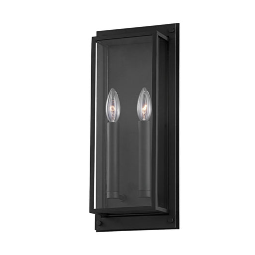Troy Lighting - B9102-TBK - One Light Exterior Wall Sconce - Winslow - Texture Black