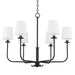 Troy Lighting - F7736-FOR - Six Light Chandelier - Bodhi - Forged Iron
