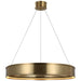 Visual Comfort - CHC 1615AB - LED Chandelier - Connery - Antique-Burnished Brass