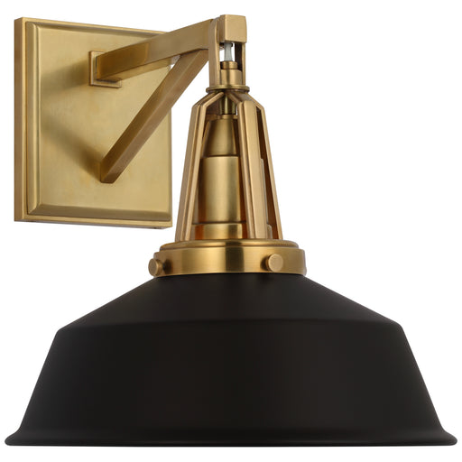 Visual Comfort - CHD 2455AB-BLK - LED Wall Sconce - Layton - Antique-Burnished Brass
