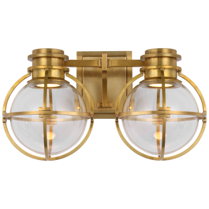 Visual Comfort - CHD 2482AB-CG - LED Wall Sconce - Gracie - Antique-Burnished Brass