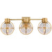 Visual Comfort - CHD 2483AB-CG - LED Wall Sconce - Gracie - Antique-Burnished Brass