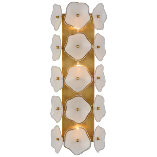 Visual Comfort - KS 2066SB-CRE - LED Wall Sconce - Leighton - Soft Brass