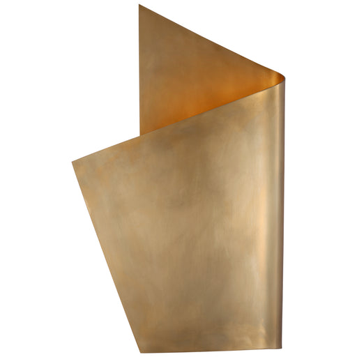 Visual Comfort - KW 2632AB - LED Wall Sconce - Piel - Antique-Burnished Brass