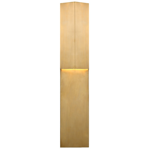 Visual Comfort - KW 2782AB - LED Outdoor Wall Sconce - Rega - Antique-Burnished Brass