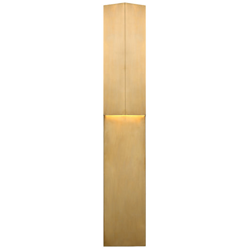 Visual Comfort - KW 2783AB - LED Outdoor Wall Sconce - Rega - Antique-Burnished Brass