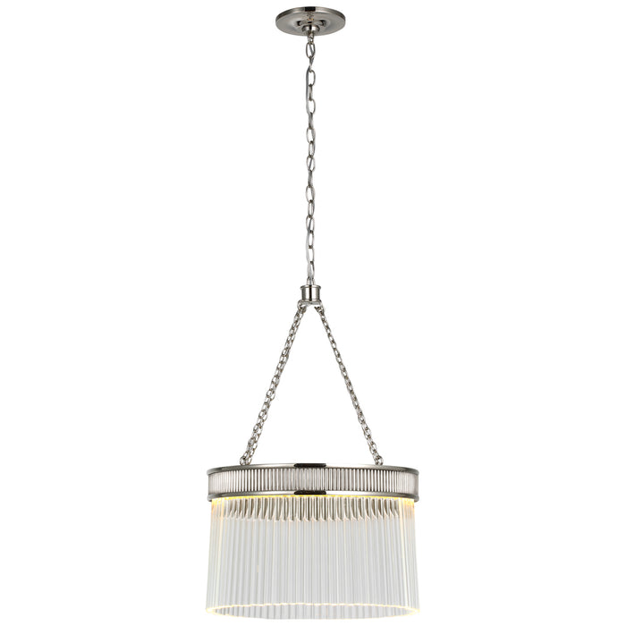 Visual Comfort - S 5171PN-CG - LED Chandelier - Menil - Polished Nickel