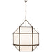 Visual Comfort - SK 5034AZ-WG - LED Lantern - Morris - Antique Zinc