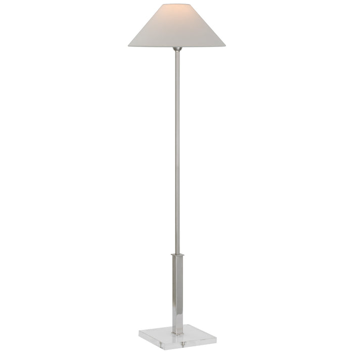 Visual Comfort - SP 1510PN/CG-L - LED Floor Lamp - Asher - Polished Nickel and Crystal